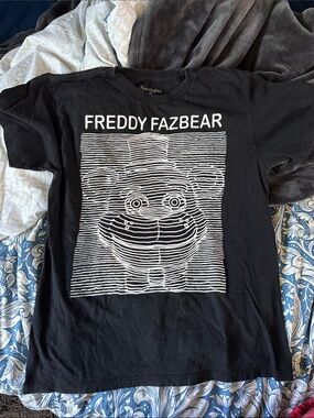 Freddy Fazbear Kids Graphic Tee - Black